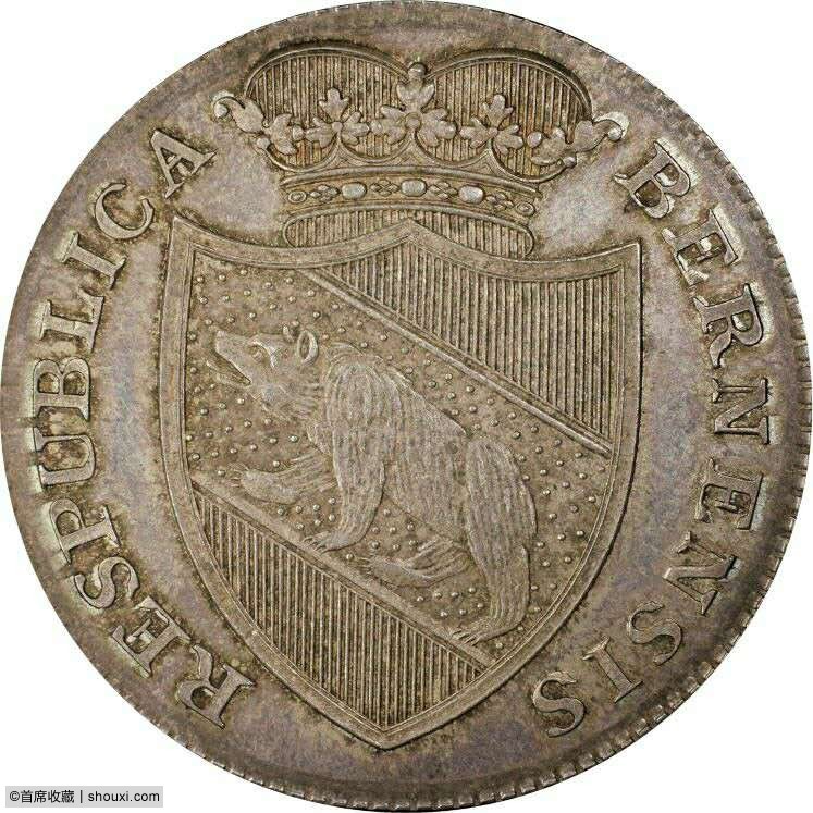 瑞士1818年伯尔尼汝拉泰勒银章